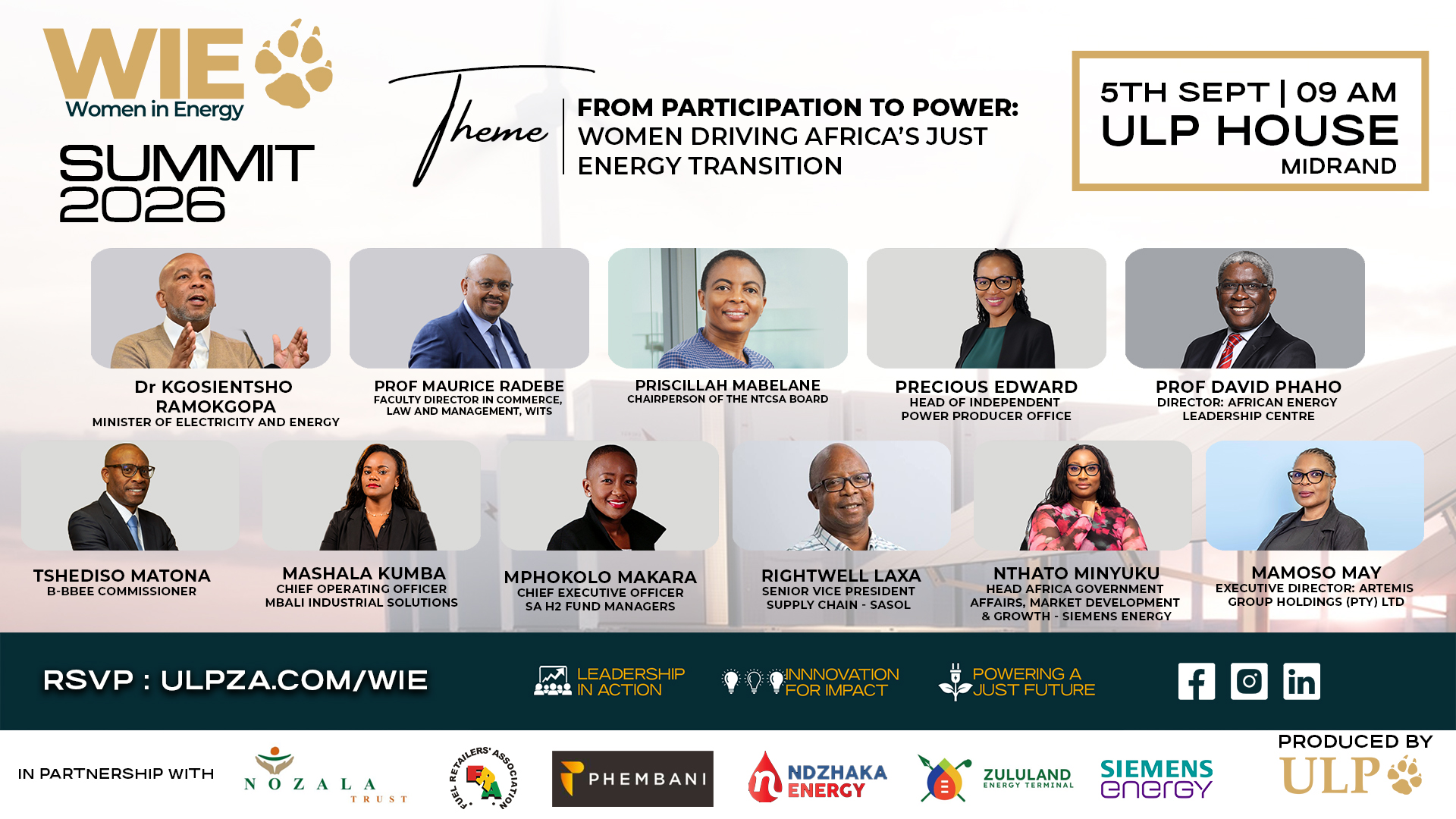 The Women in Energy Leadership Summit 2026 The Women in Energy Leadership Summit 2026